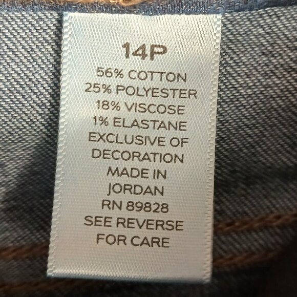 Denim & Company 14P, Denim Jeans, Straight Leg - Picture 15 of 16